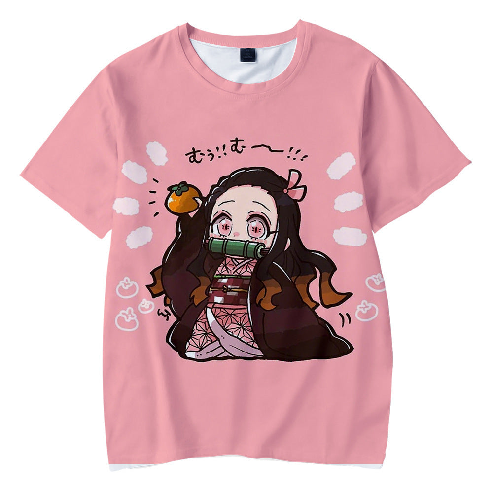 Kimetsu No Yaiba Demon Slayer T-shirt Unisex 3d Printd T Shirt