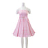 Barbie Cosplay Clothing Kenny Suit Beach Pink Dress Cosplay Halloween Clothes Dress Skirts Suits