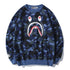 Camouflage Bape Shark Hoodie Ape Sweatshirt Pullover