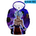 Anime Dragon Ball 3d Digital Printed Hood Sweater Hoodie Pullover Sweatshirt