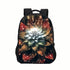 Abstract backpack schoolbag