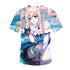 Genshin impact Anime T Shirt Unisex 3d T-shirt