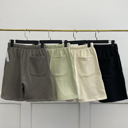 Essentials Shorts Fear Of God Drawstring Silicone Letter Cotton Short Pants - product image 2