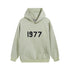 Fear Of God Essentials 1977 Flocking  Hooded Sweatshirt Hoodie Pullover