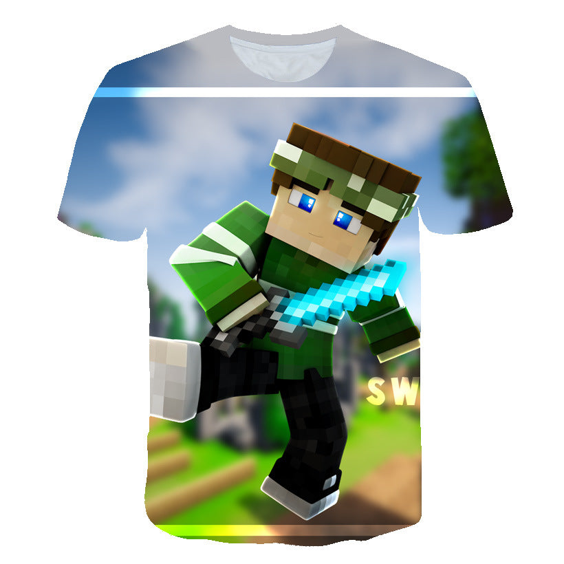 3d Printed Minecraft T Shirt Unixed T-shirt