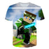 3d Printed Minecraft T Shirt Unixed T-shirt