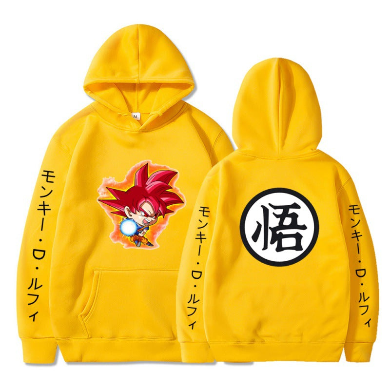 Dragon Ball Z Anime Pullover Hoodie Sweatshirt