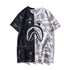 Bape Shark Head 3d Digital Printing T Shirt