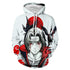 Naruto 3D  Pullover Hoodie Sweatshirt