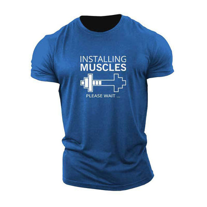 Itness Clothes Men's Breathable Loose T-Shirt Running Top Gym T-Shirt - product image 26