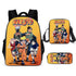 Naruto backpack schoolbags crossbody bag pencil case set