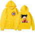 Dragon Ball Z Son Goku Anime Print Hoodie Sweatshirt Pullover