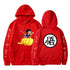 Dragon Ball Son Goku Super Saiyan  Pullover Hoodie Fleece Padded Coat Sweatshirt