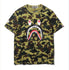 Bape Ape Shark Printed T Shirt