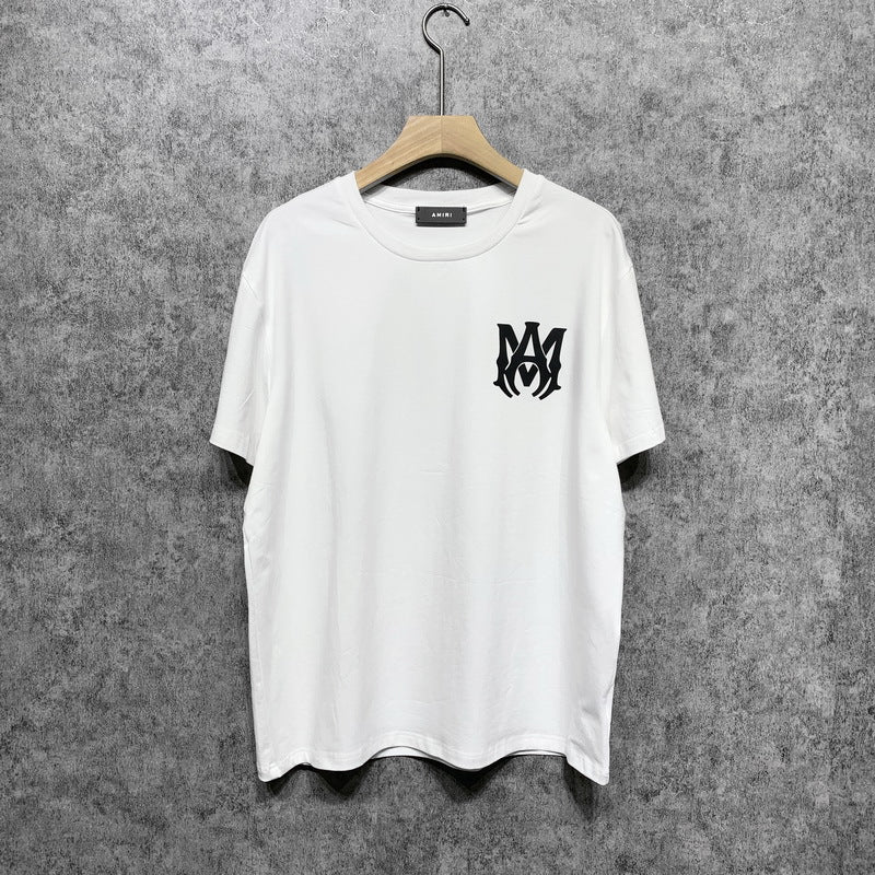 AMIRI letter print casual hip hop high street t shirt