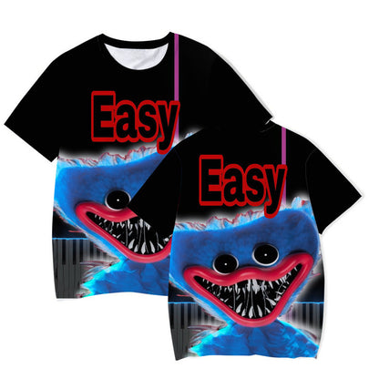 Poppy Playtime 3D Children's Clothing Short Sleeve Adult T-Shirt Bobbi's Game Time T-Shirt - product image 68