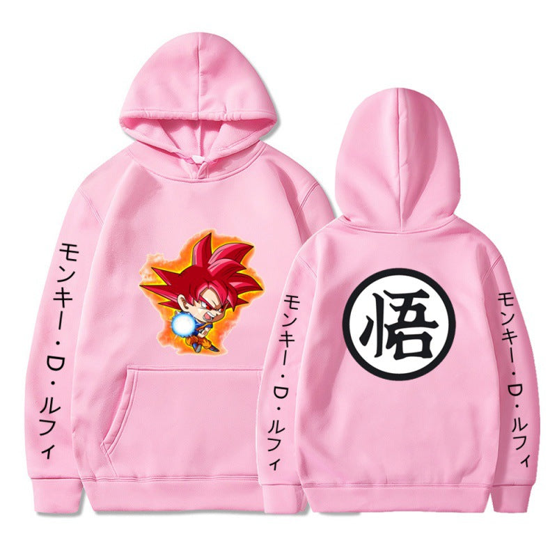 Dragon Ball Z Anime Pullover Hoodie Sweatshirt