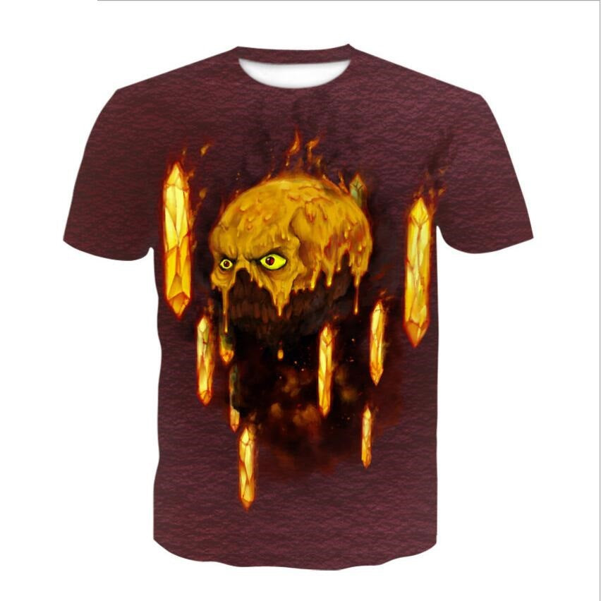 3d Printed Minecraft T Shirt Unixed T-shirt