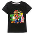 Super Mario Cotton T Shirt 3d Printed T-shirt For Children