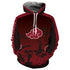 Naruto 3D Hoodie Sweatshirt Jacket Pullover