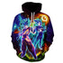 Cross-border goods Dragon Ball series 3DDigital printing Sports hoodiecosplayAnime peripheral