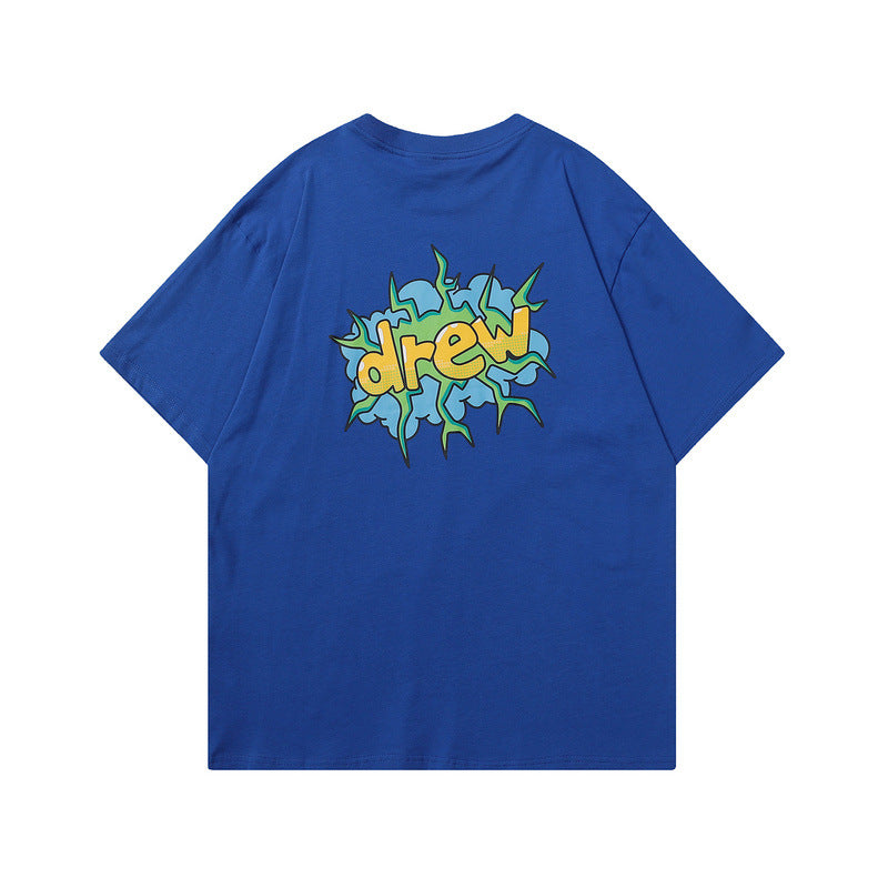 Drew Printed Round Neck Short Sleeve T-Shirt - product image 8