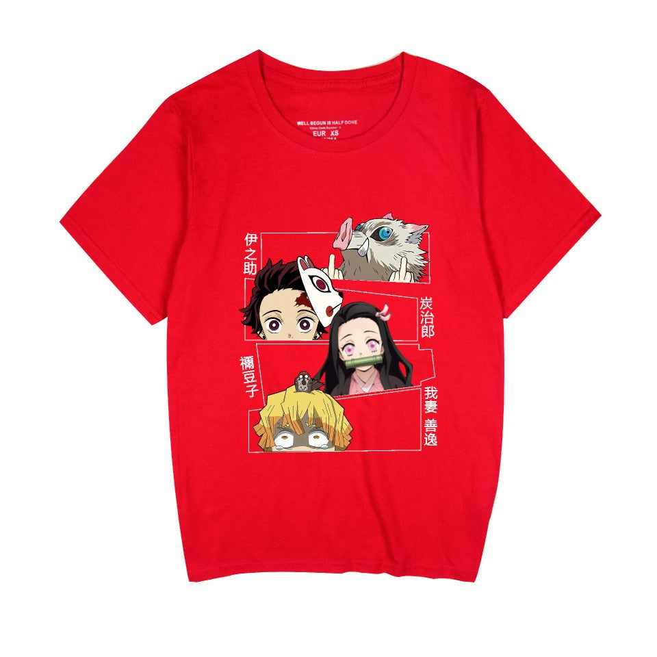 Kimetsu No Yaiba T-shirt Demon Slayer Unisex 3d T Shirt