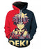 Naruto 3D Hoodie Sweatshirt Pullover Jacket