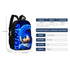 Sonic 3D Printed schoolbag backpack set