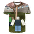 Minecraft 3d Printed Unisex T Shirt