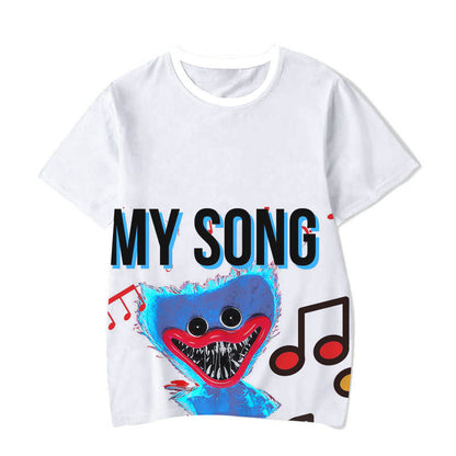 Poppy Playtime 3D Children's Clothing Short Sleeve Adult T-Shirt Bobbi's Game Time T-Shirt - product image 54