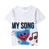 Poppy Playtime 3d Children's Clothing Short Sleeve Adult T-shirt Bobbi's Game Time T Shirt