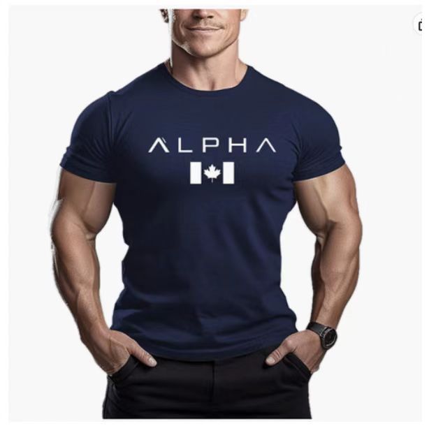 Breathable Sports T-shirt Slim Fit Summer Body Building Gym T Shirt