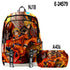 Naruto 3d backpack pencil case set