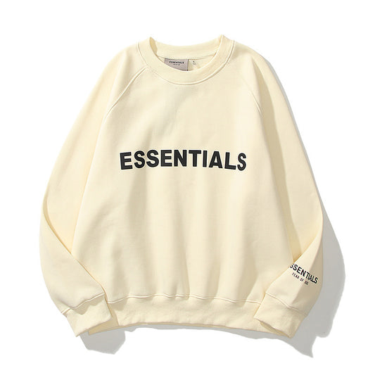 Fod Fear Of God Essentials Casual Round Neck Sweater Pullover Hoodie Sweatshirt