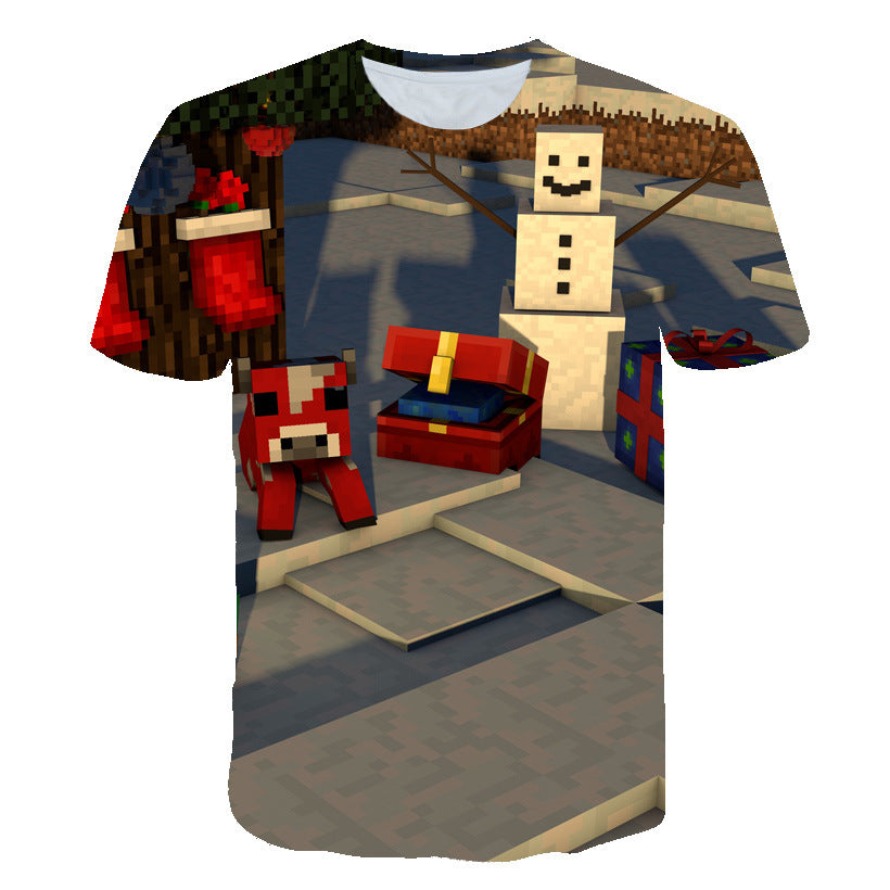 3d Printed Minecraft T Shirt Unixed T-shirt