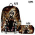 Naruto 3d backpack pencil case set