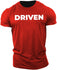 Deiven Fitness T-shirt Men's Cotton Letters Breathable Gym T Shirt