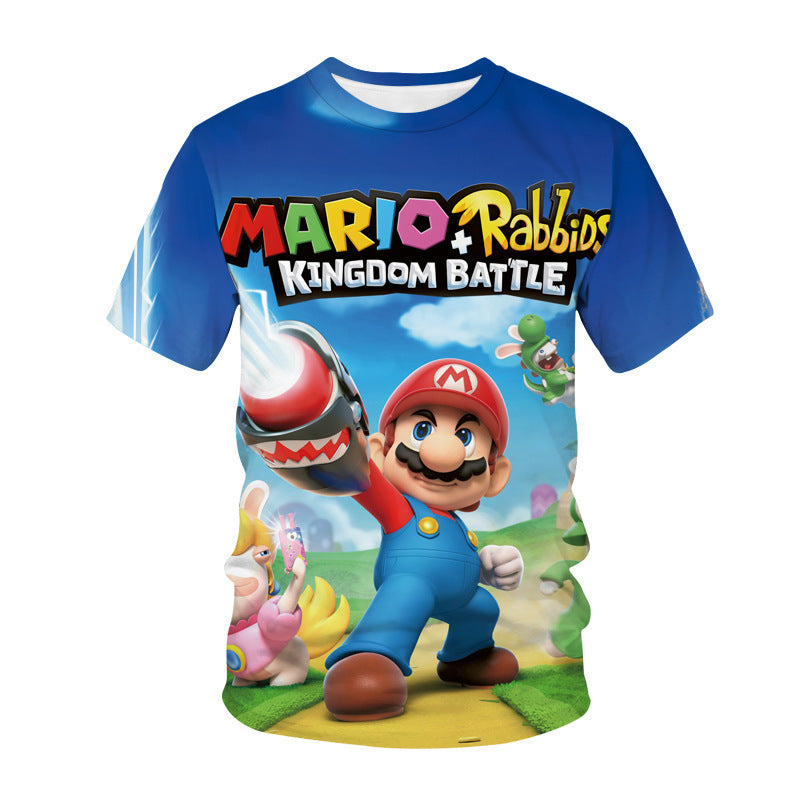 Super Mario T Shirt Unisex 3d Printed T-shirt