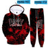 Poppy Playtime Bobbi's Game Time Hoodie Sweater Casual Jogger Pants Two-piece Set