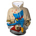 Bobby Game Poppy Playtime Hooded Sweater 3d Digital Printing Casual Loose Jacket Hoodie Pullover