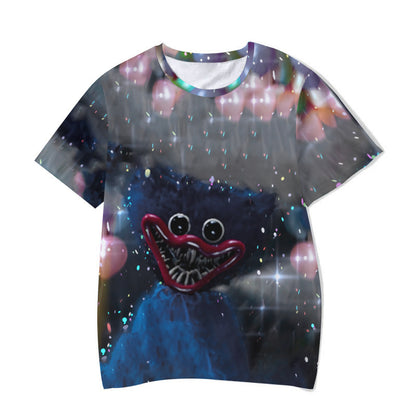 Poppy Playtime 3D Children's Clothing Short Sleeve For Adult T-Shirt Bobbi's Game Time T-Shirt - product image 93