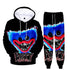 Poppy Playtime Bobbi's Game Time Hoodie Sweater Casual Jogger Pants Two-piece Set