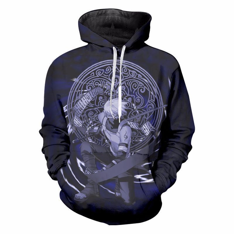 Naruto 3D Hoodie Sweatshirt Jacket Pullover