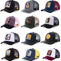 Dragon Ball Mesh cartoon baseball caps Trucker hat