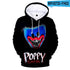 Poppy Playtime 3d Printed Hoodie Sweatshirt Huggy Wuggy