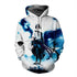 Naruto 3D Hoodie Sweatshirt Jacket Pullover