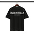 Essentials Back Letter Reflective T-shirt Unisex Fear Of God T Shirt