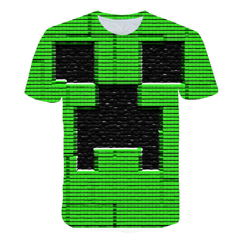 3d Printed Minecraft T Shirt Unixed T-shirt