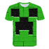 3d Printed Minecraft T Shirt Unixed T-shirt